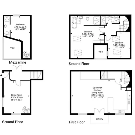 Converted Factory Loft - Free Parking With No Height Restrictions X 2 *